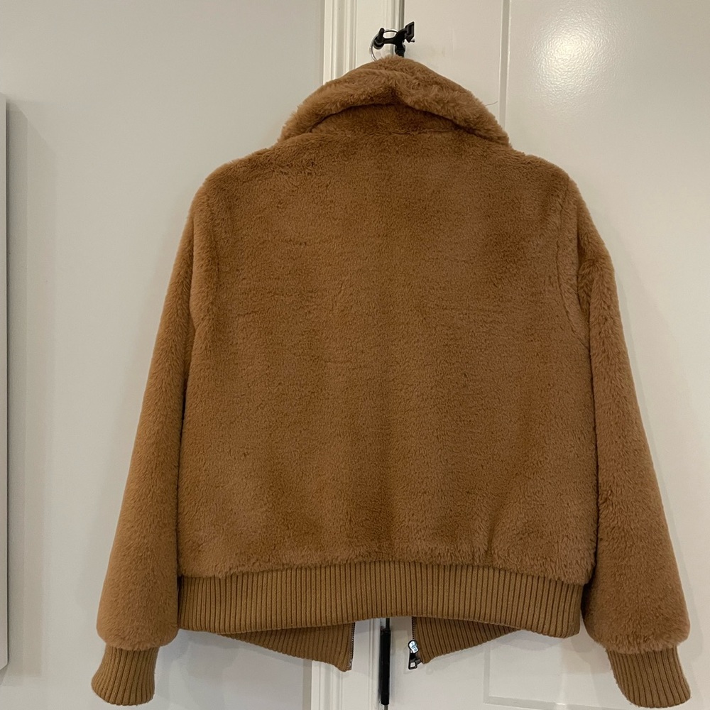 Banana Republic faux fur jacket